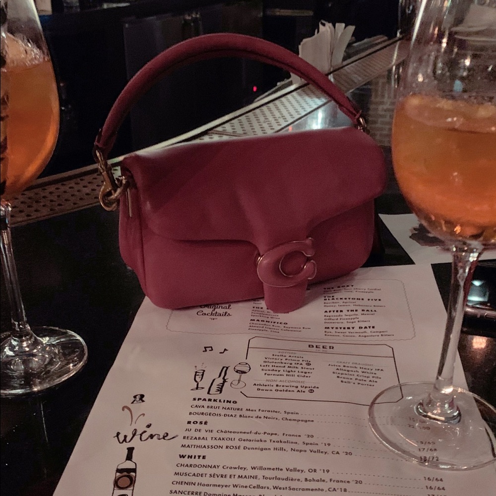 🌺Coach Pillow Tabby 18 Shoulder Bag - Sold Out Dark Pink🌺